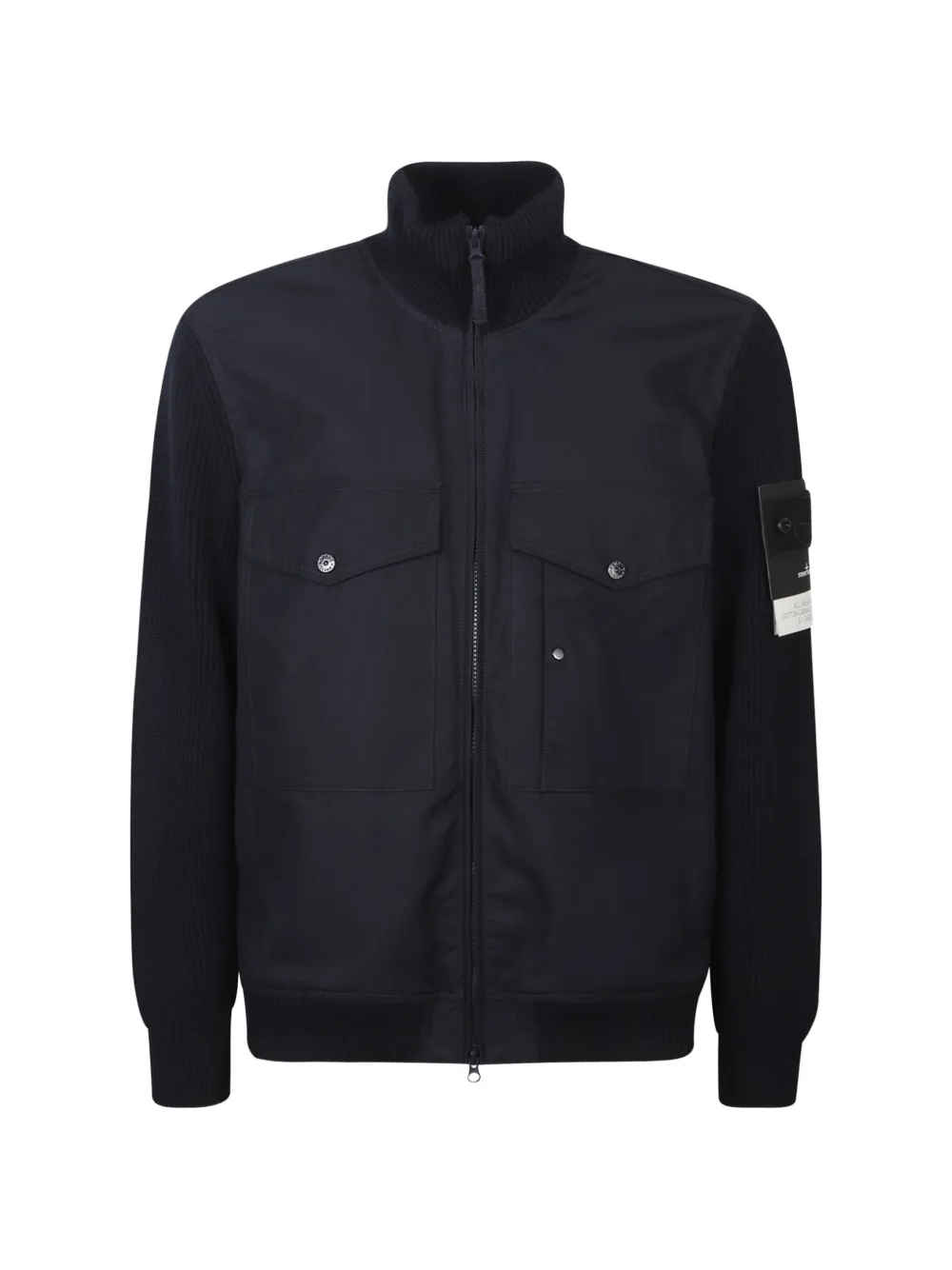 Stone Island chest-pocket jacket - Blu
