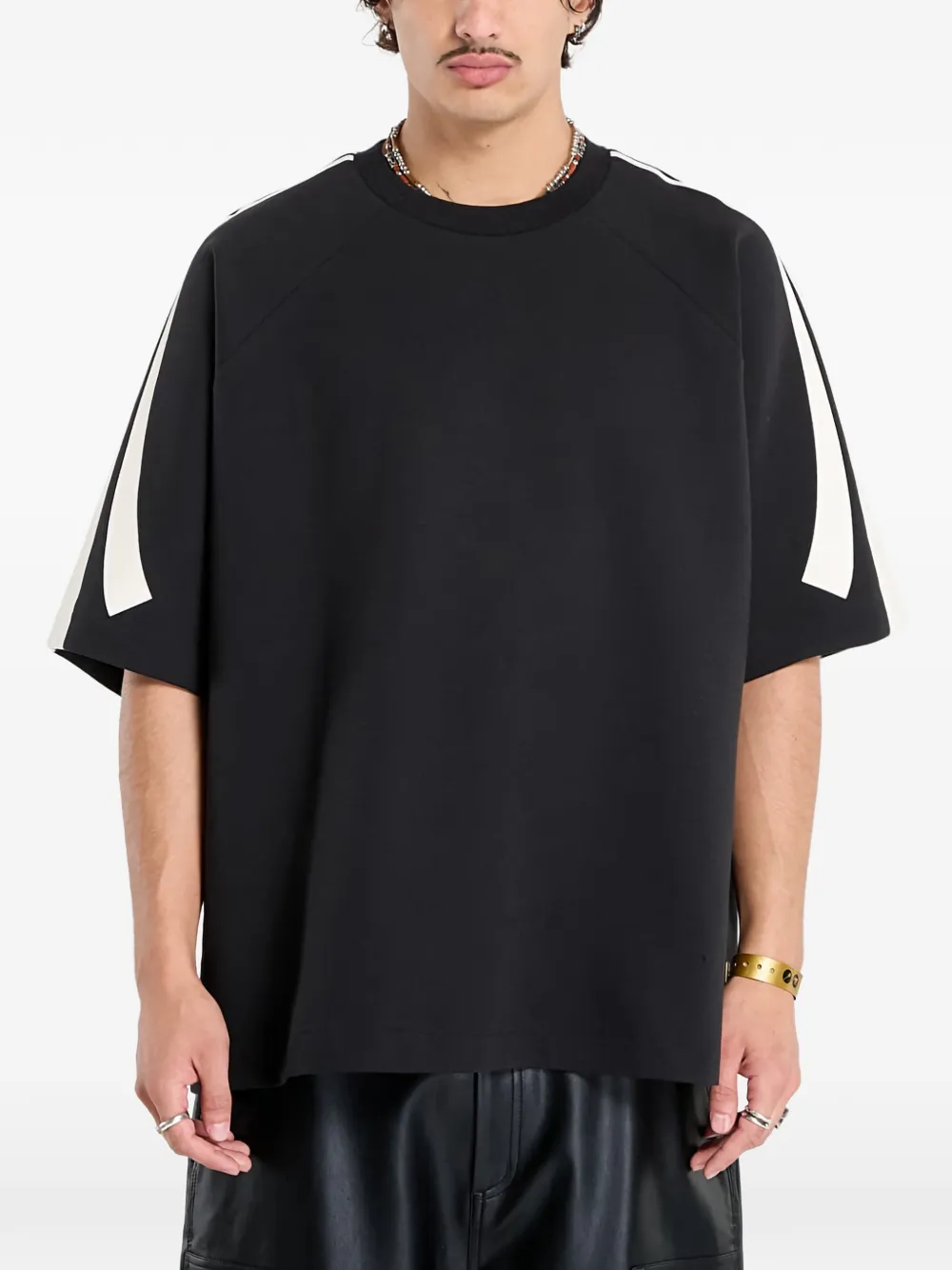 adidas Basketball short-sleeve sweatshirt - Nero