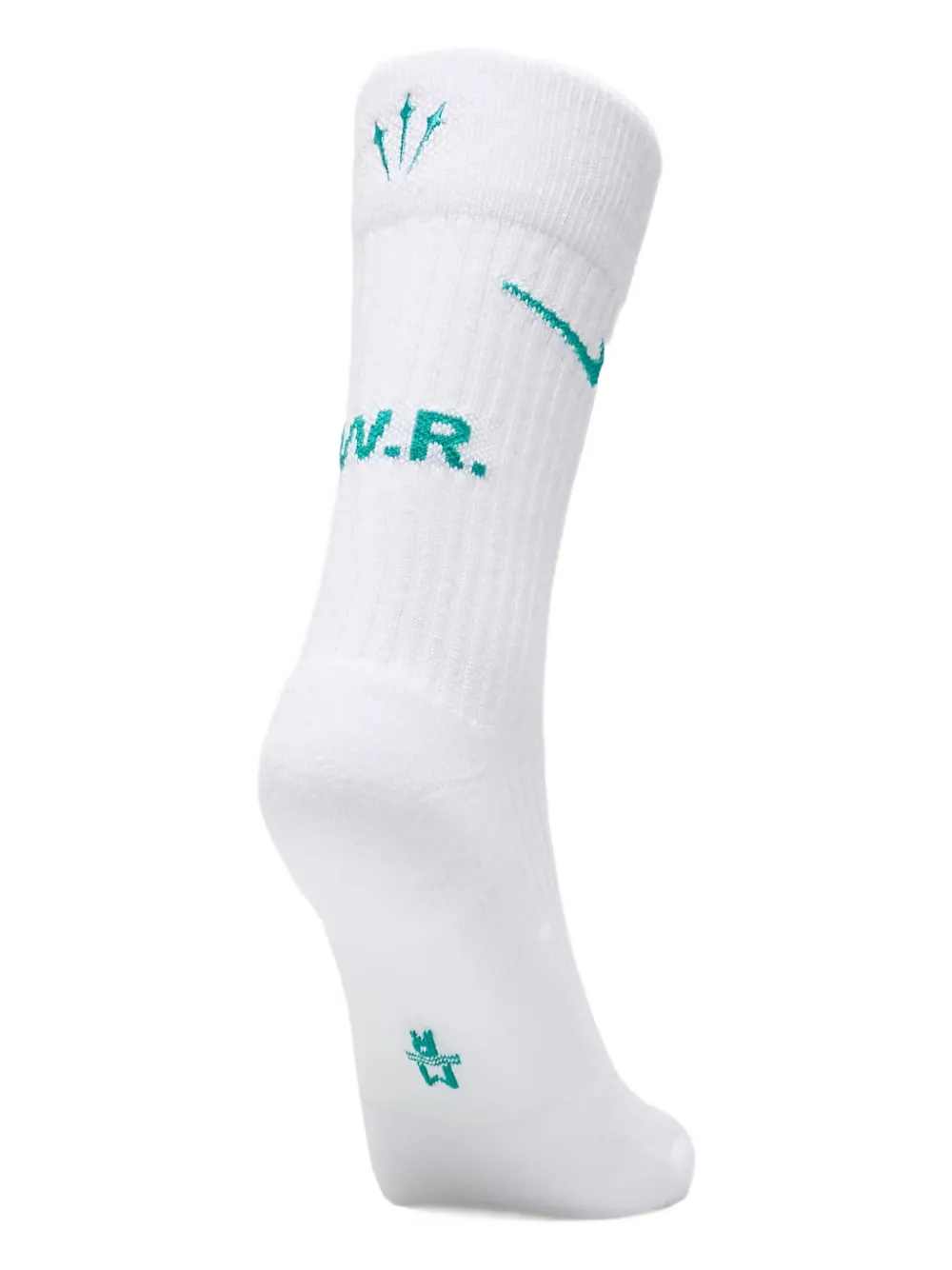 Nike Ribbed Crew Socks (set Of Three) In White