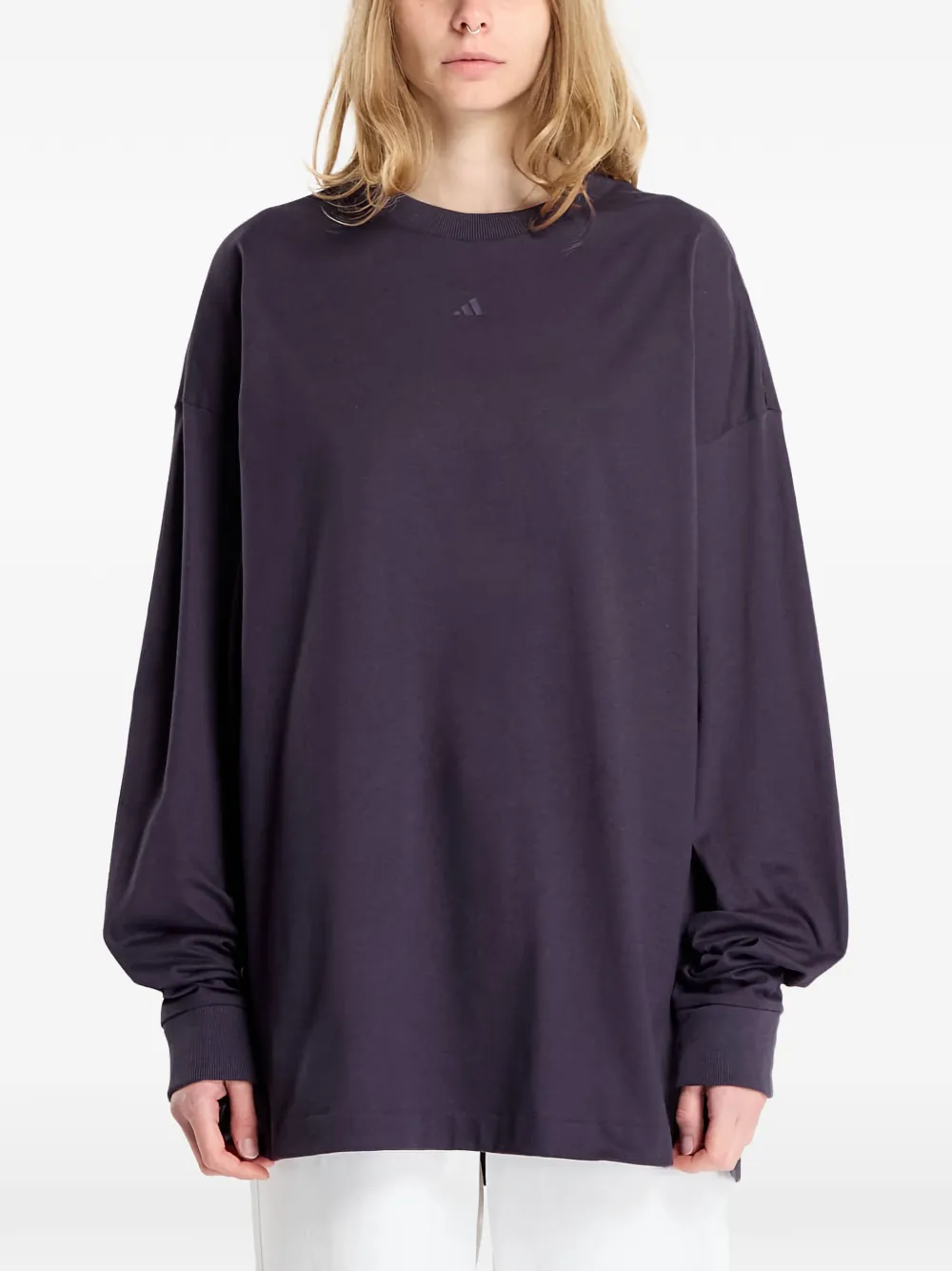 adidas Basketball long sleeve T-shirt - Violett