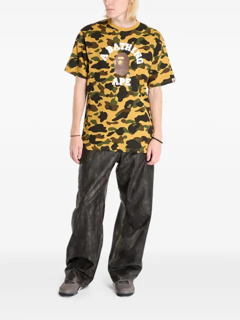 A BATHING APE® camo graphic T-shirt