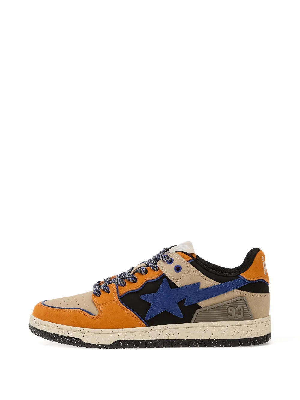 A BATHING APE Sk8 Sta 1 sneakers Oranje