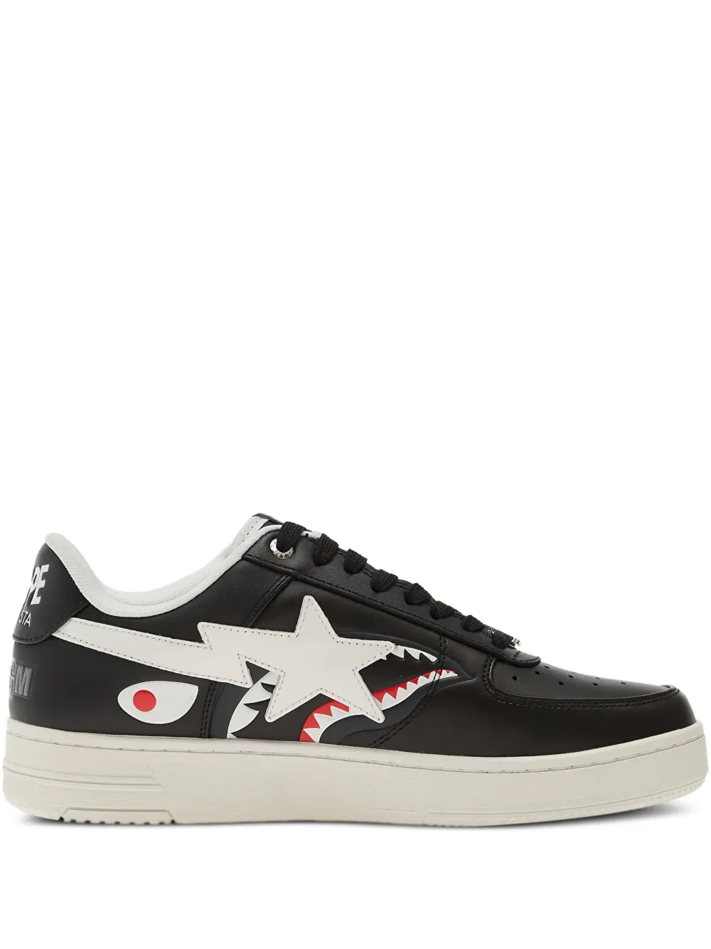 A BATHING APE® shark bape sta trainers - Nero
