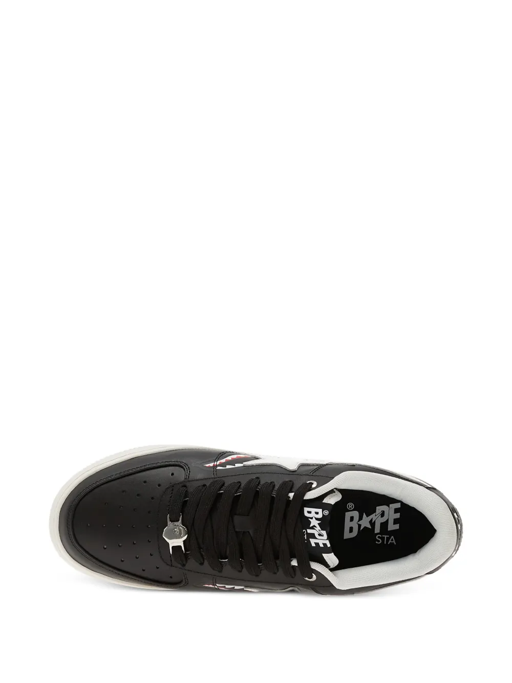 A BATHING APE Shark Bape Sta sneakers Zwart