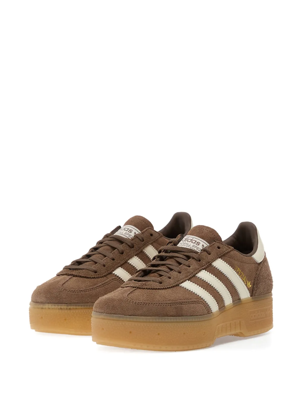 Adidas Handball Spezial Bold suede sneakers - Bruin