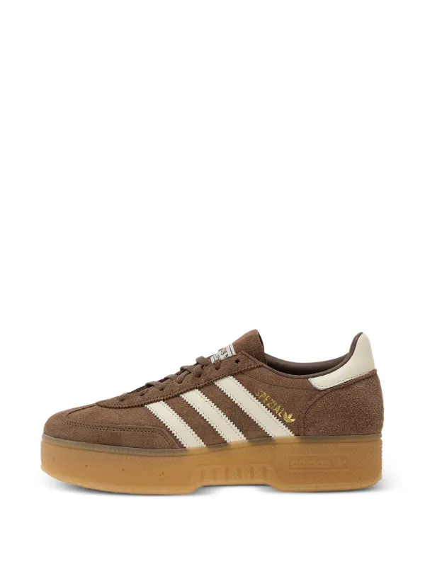 adidas SPEZIALスエードブラウン ⚠️美品20時まで値下げ人気カラーadidas HANDBALL DBROWN/ALUMIN/WONMAU（アディダス W SPEZIAL 靴