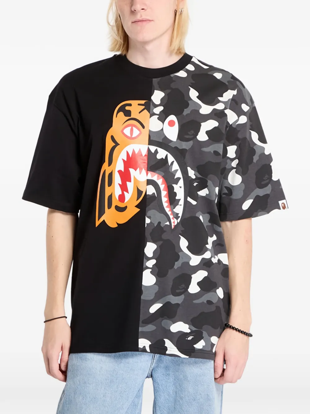 A BATHING APE® cotton T-shirt - Nero