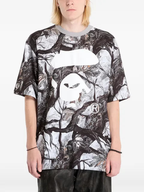 A BATHING APE® Tree Edge Camo Ape Face T-shirt