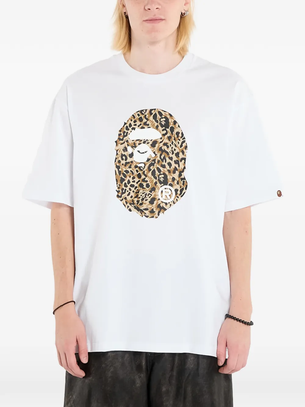 A BATHING APE cotton T-shirt - Wit