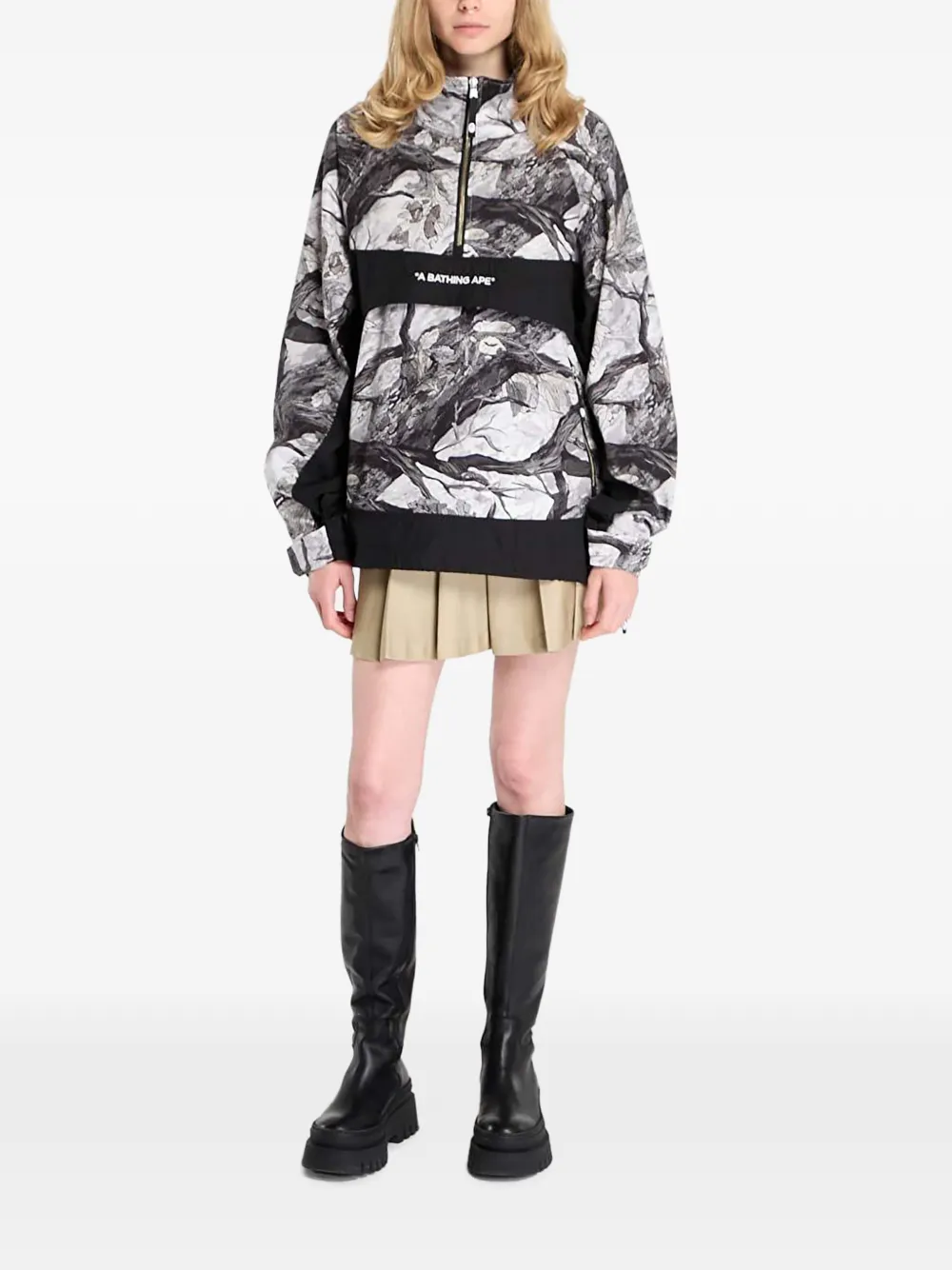  A Bathing Ape® Tree Edge Camo Jacket - White 