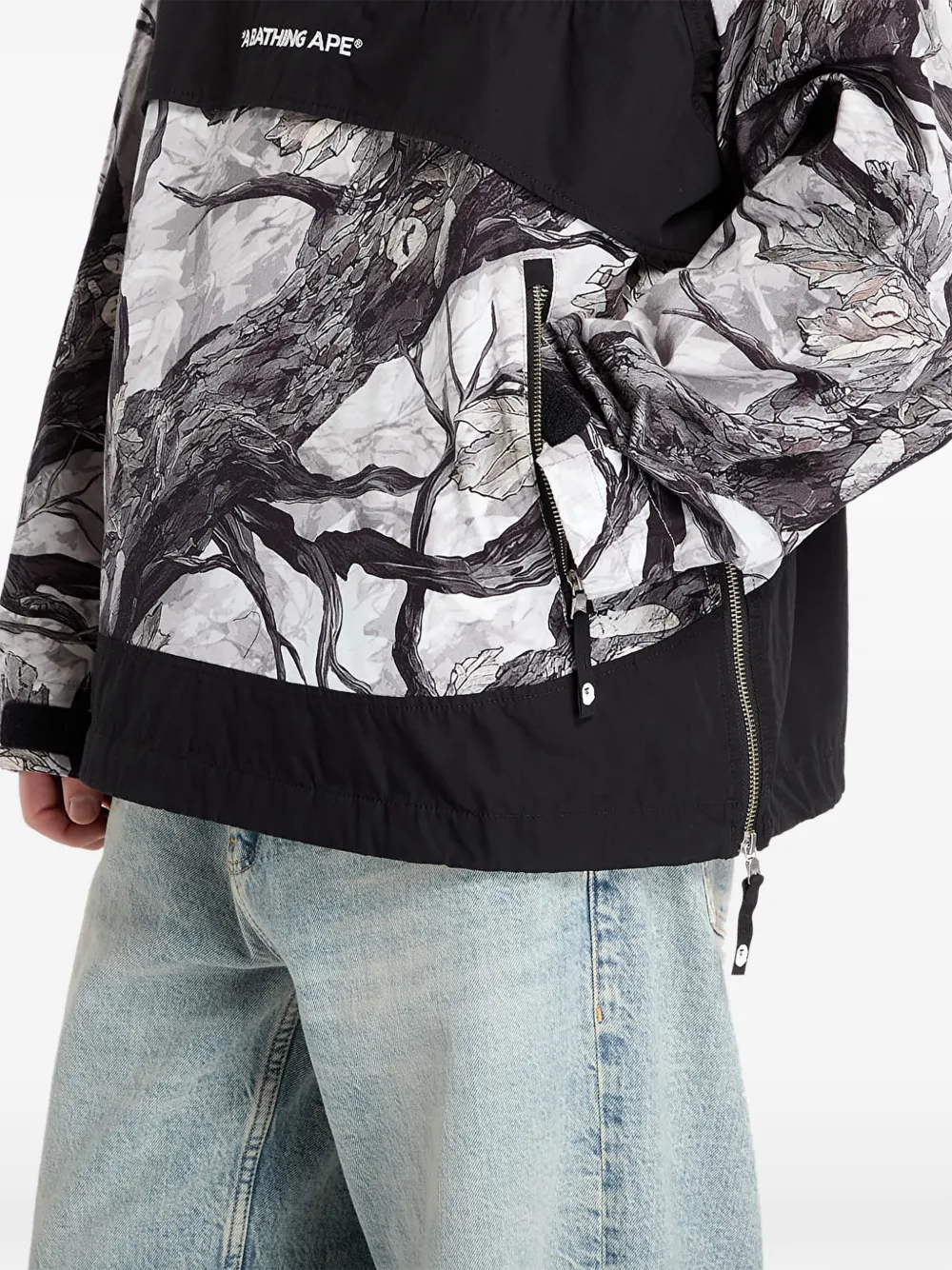 A BATHING APE Tree Edge Camo jack Wit