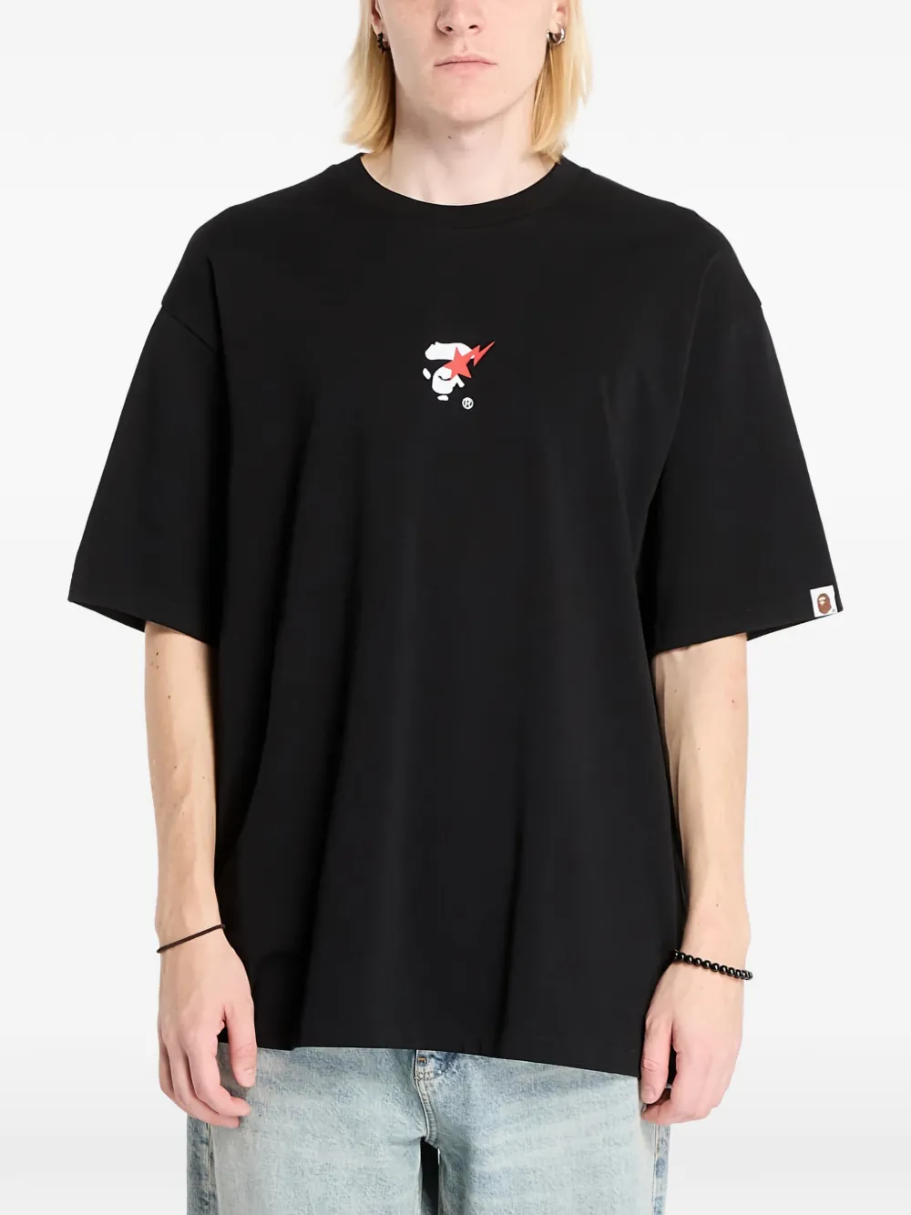 A BATHING APE® Bape Sta Ape Face T-shirt - Nero
