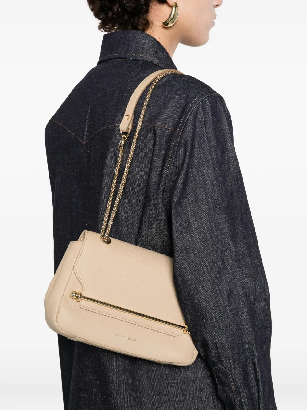  Strathberry Chain-strap Shoulder Bag - Neutrals 