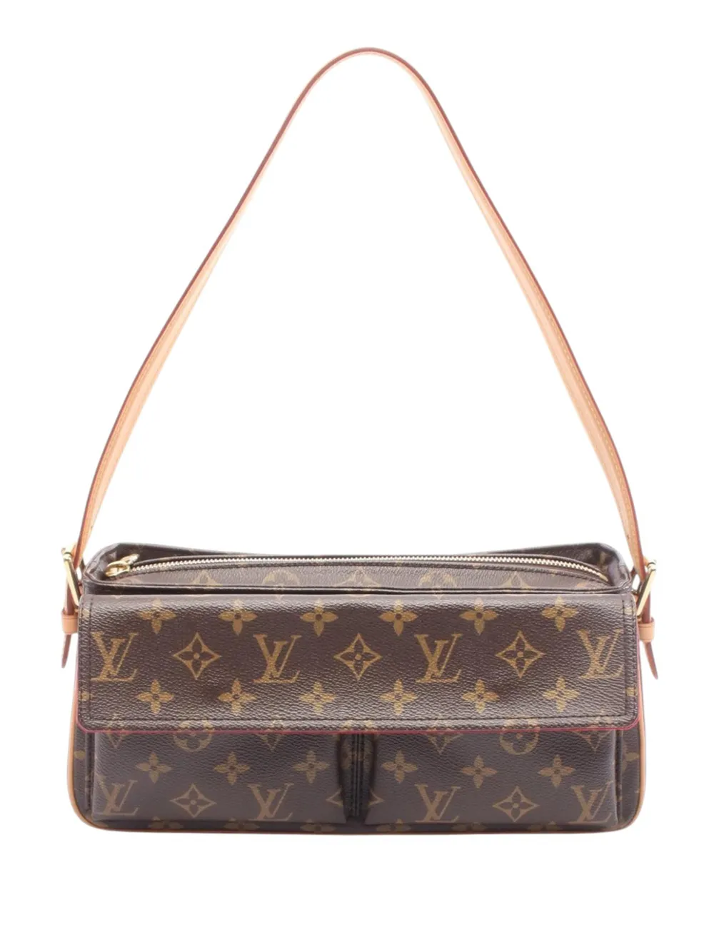 Louis Vuitton Pre-Owned 2004 Monogram Viva Cite MM shoulder bag - Marrone