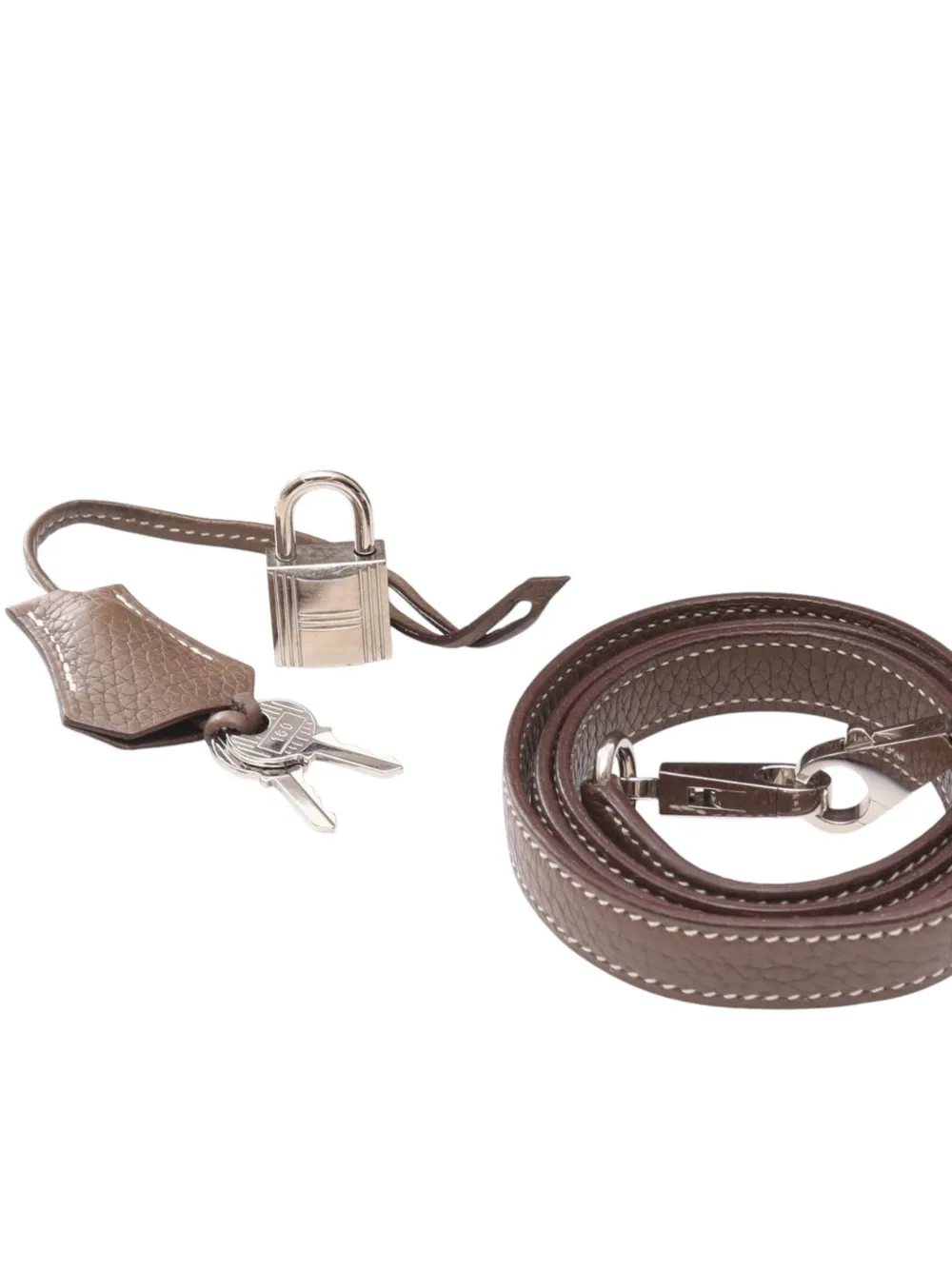 Hermès Pre-Owned 2018 Taurillon Clemence Kelly II Retourne 28 handbag | Pre-Owned | Image 2