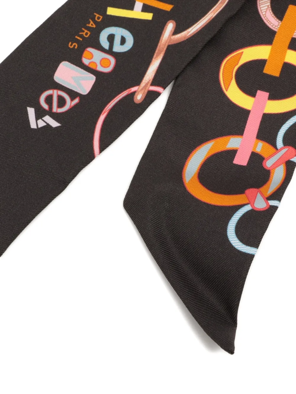 Hermès Pre-Owned 2023 Do Re Boucles print scarf | Image 2