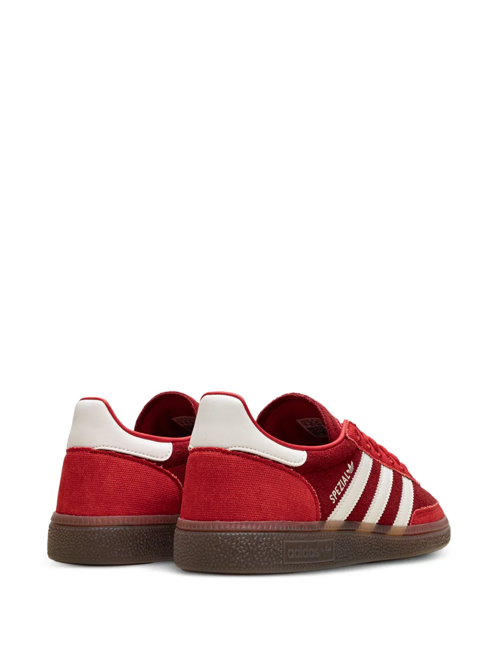 adidas Handball Spezial gestreepte sneakers Rood