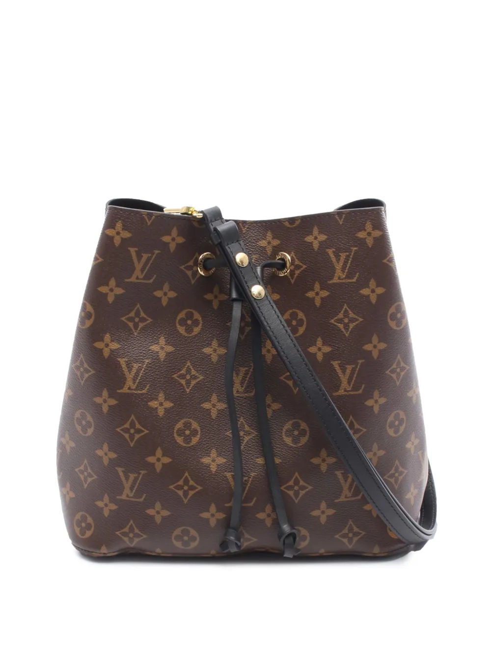 Louis Vuitton Pre-Owned 2021-2025 Monogram Neonoe MM bucket bag - Marrone