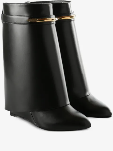 Givenchy Shark Pinch leather ankle boots 