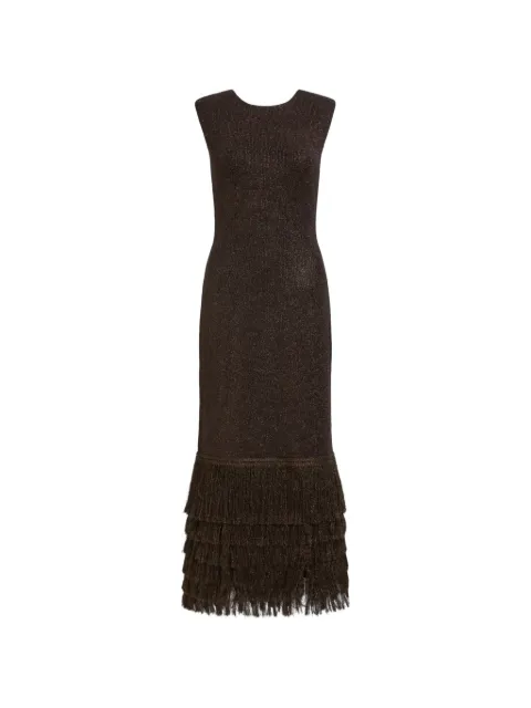 Aje Breeze knitted midi dress