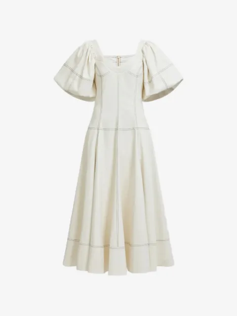 Aje vestido midi Ether
