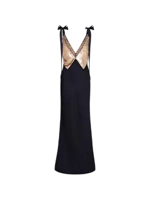 sachin and babi light blue dress LoveShackFancy Brinkley Lace Trim Slip Dress main image 0