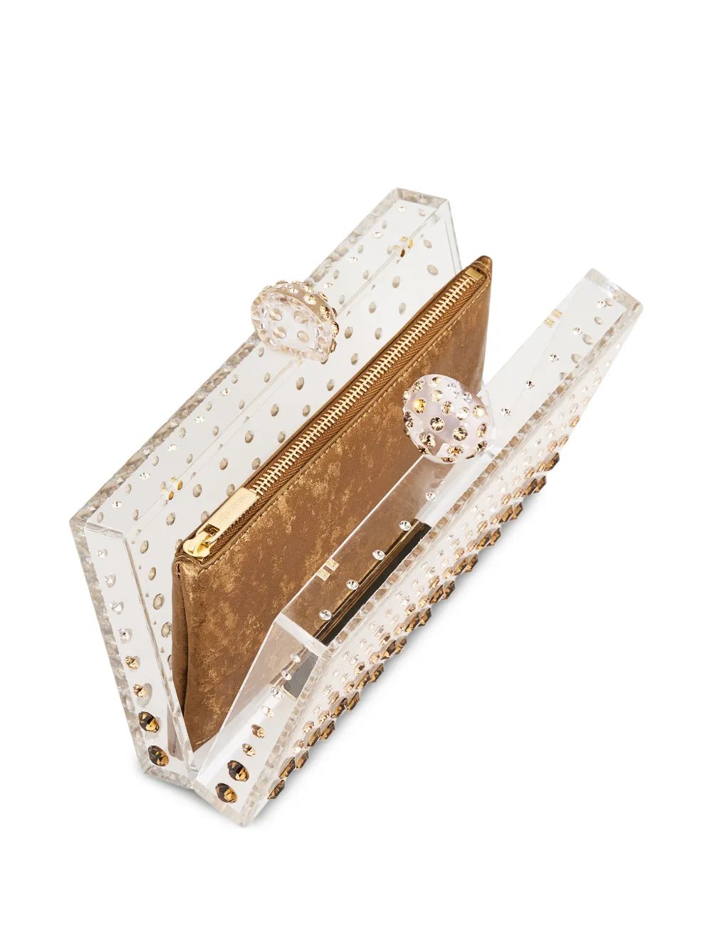 Aquazzura Tequila clutch Wit