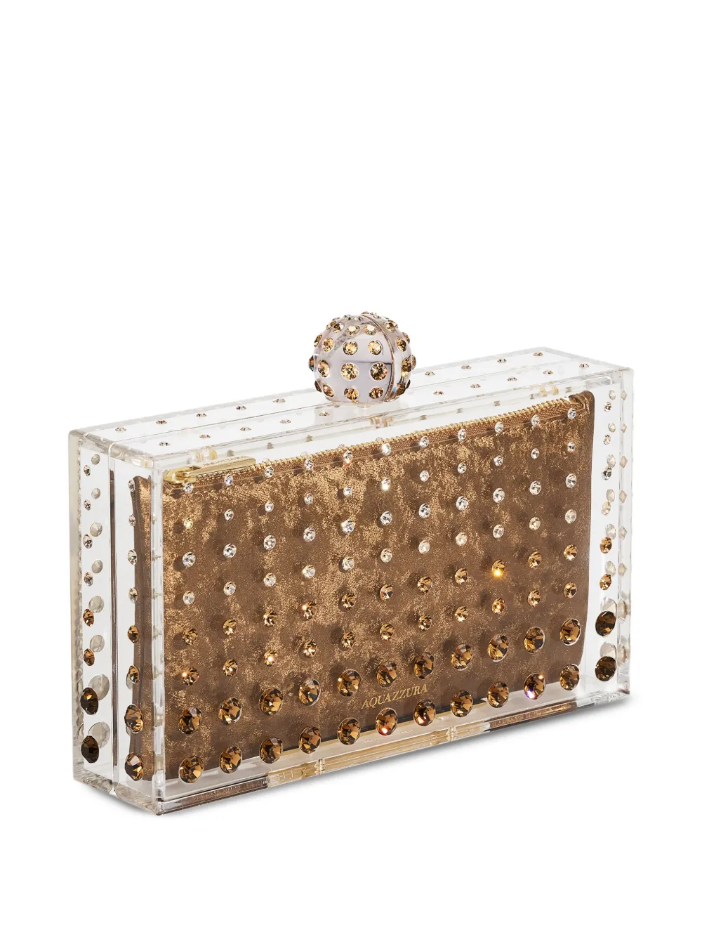 Aquazzura Tequila clutch Wit