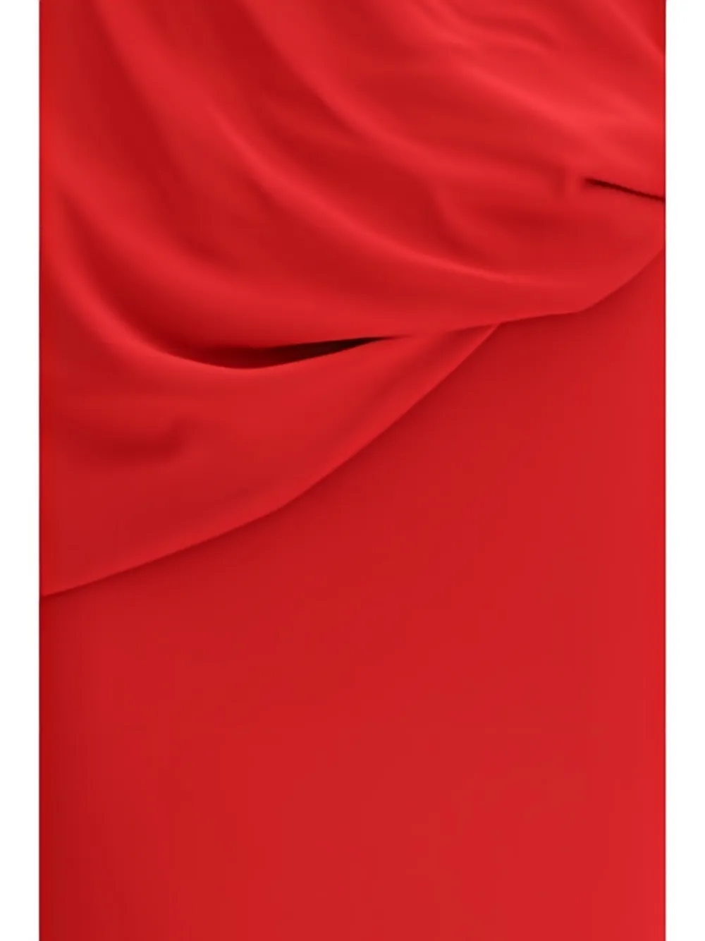 Magda Butrym Tulen maxi-jurk Rood