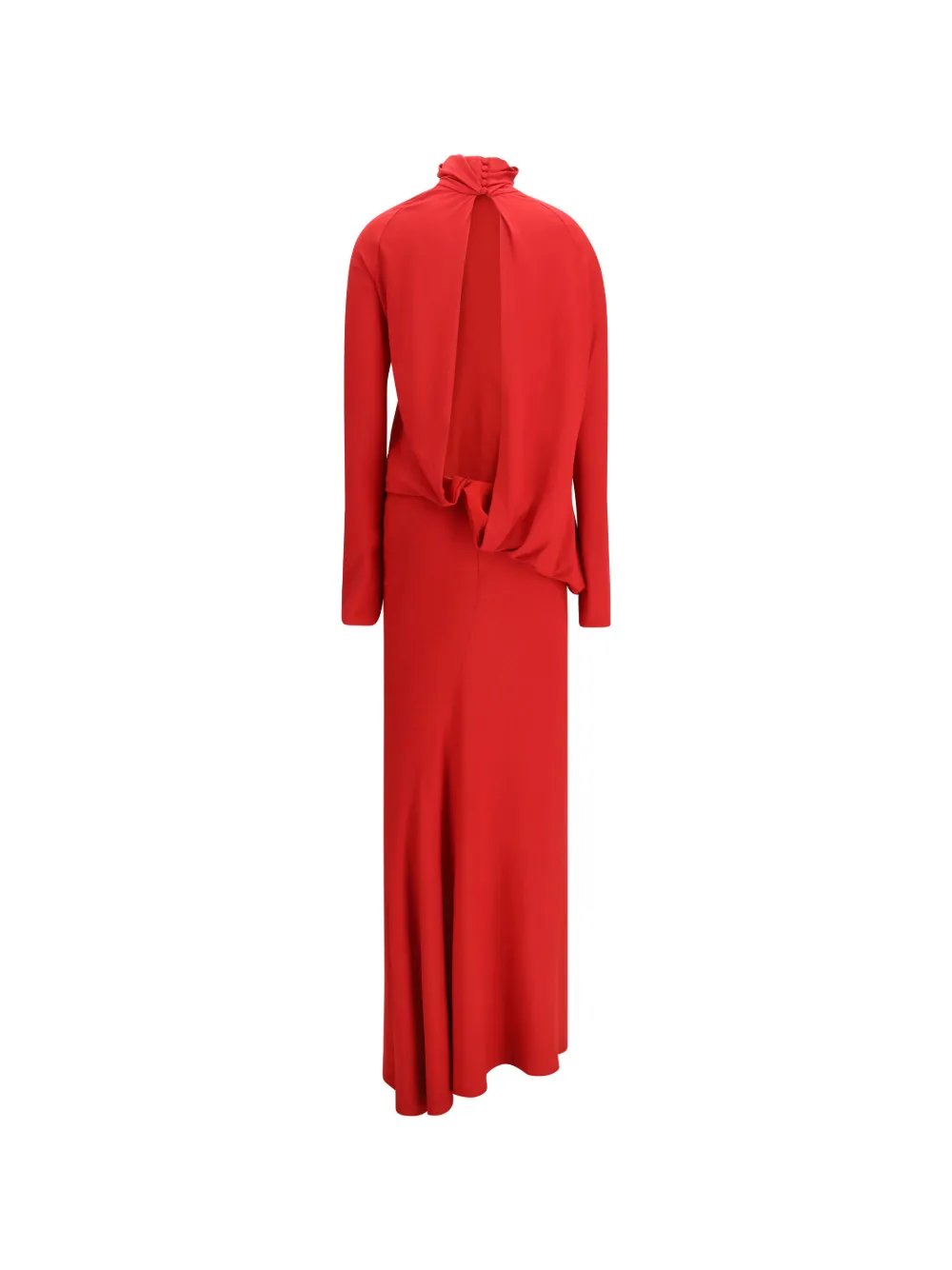 Magda Butrym Tulen maxi-jurk Rood