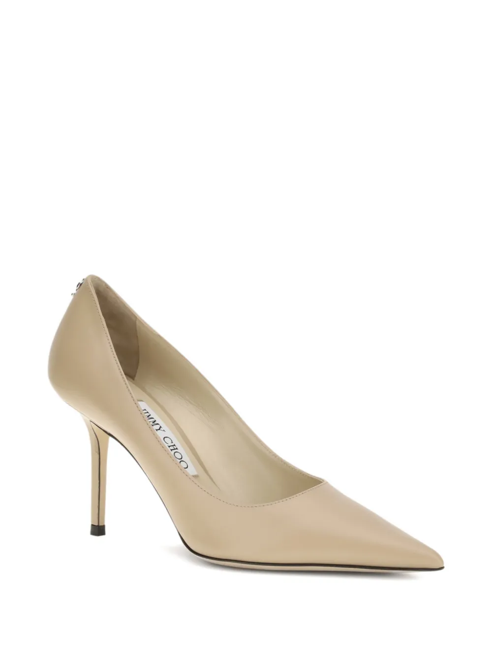 Jimmy Choo Pumps met puntige neus Beige