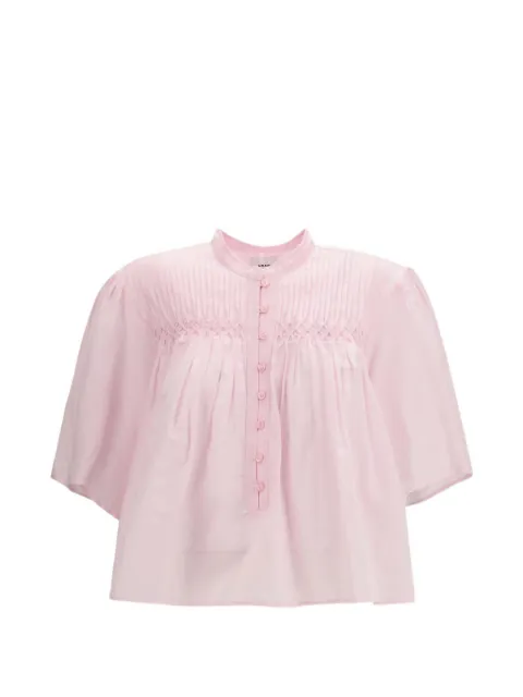 MARANT ÉTOILE smocked buttoned top