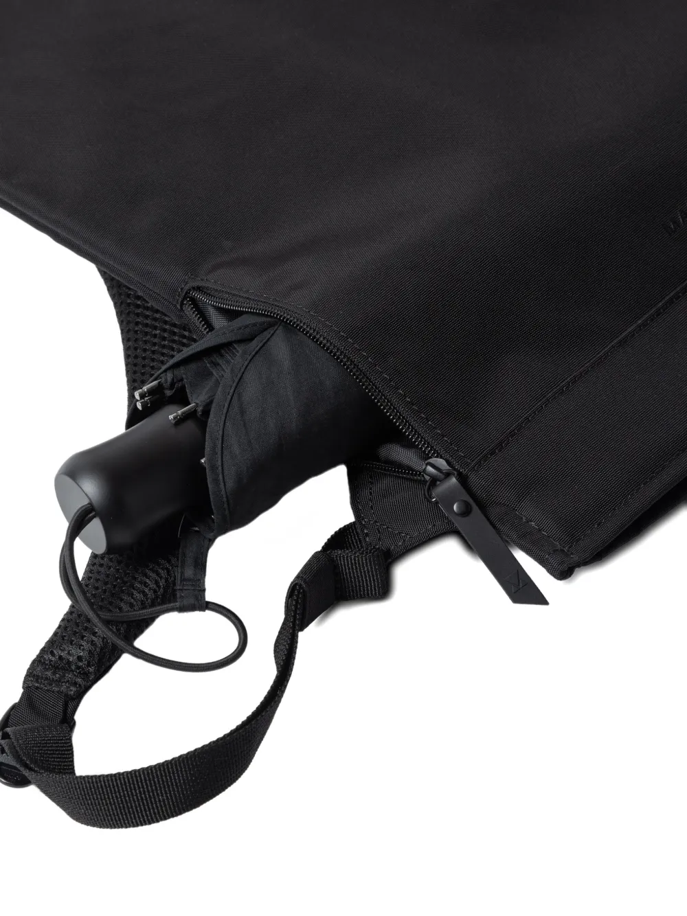 Zip Logo-Detail Backpack