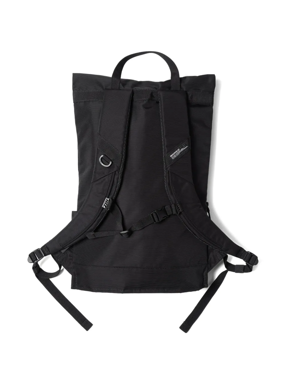 Zip Logo-Detail Backpack