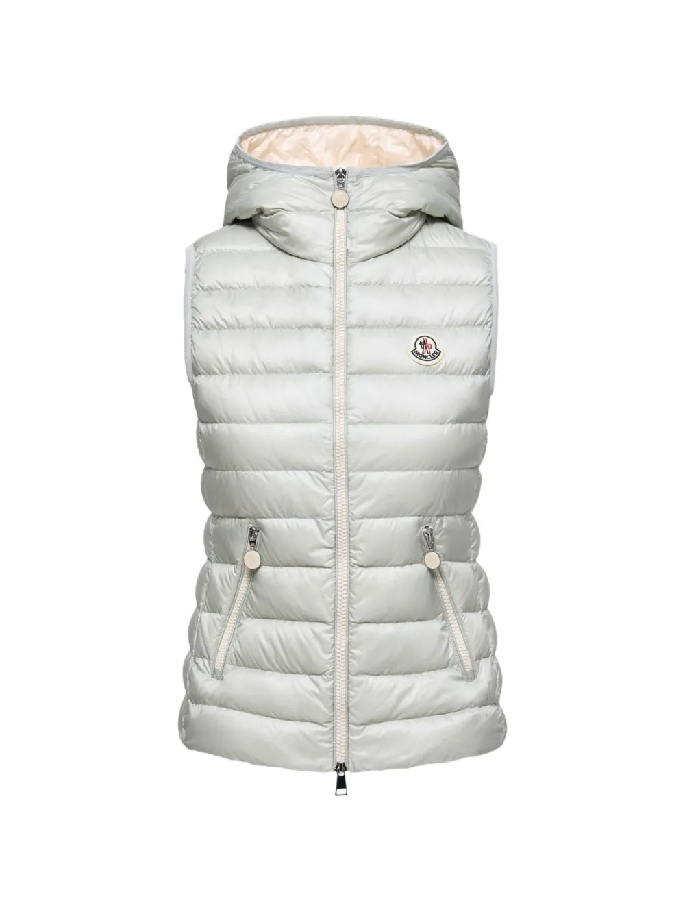 Moncler Glygosse bodywarmer met capuchon Groen