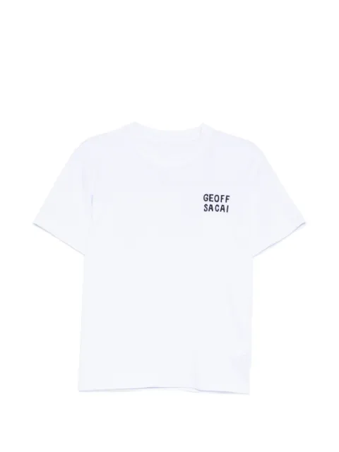 sacai graphic print T-shirt