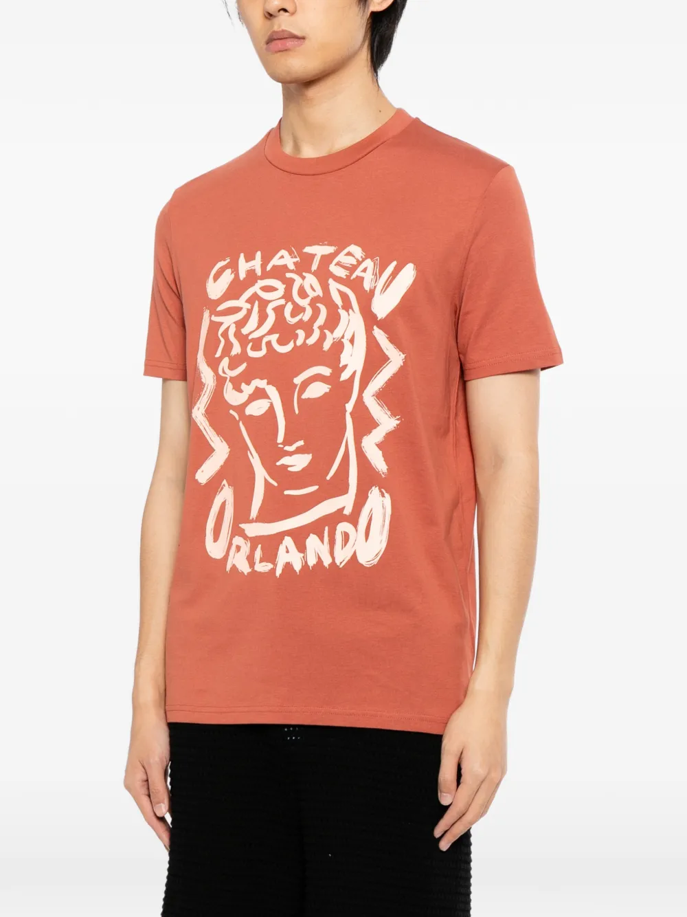  Chateau Orlando Graphic-print T-shirt - Red 