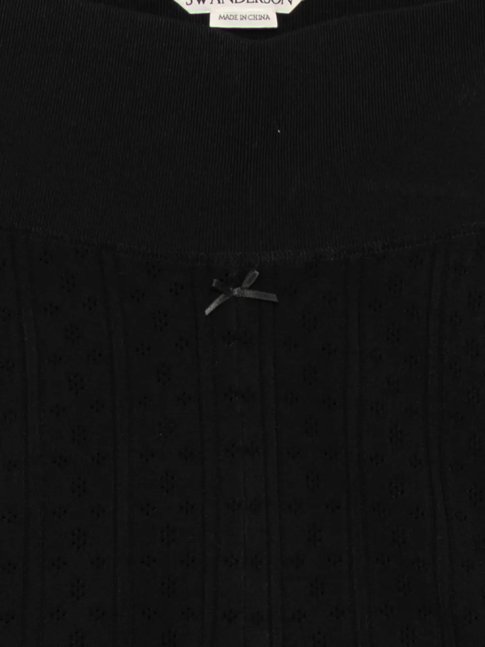 JW Anderson High waist shorts Zwart