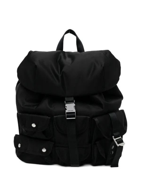 Sacai Pocket Backpack | Black | FARFETCH