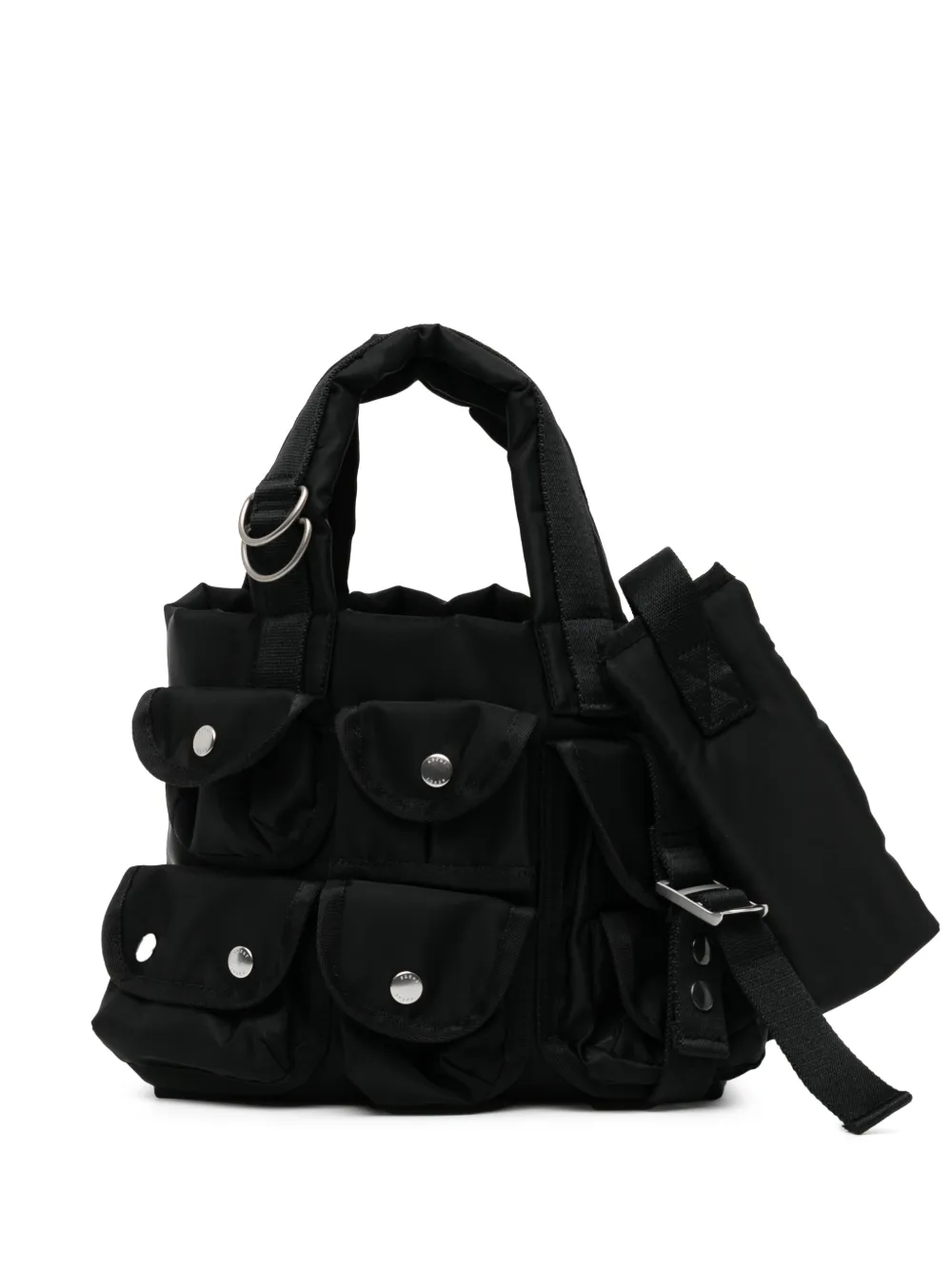 sacai pocket tote bag - Nero