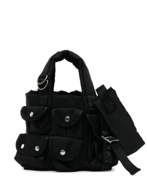 sacai サカイ 22SS ファーバッグ 黒 フリーサイズ Sacai Small Faux Fur Bag In Black - 40% Off | Editorialist