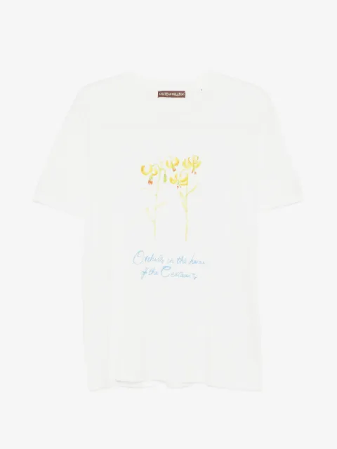 CHATEAU ORLANDO playera de algodón con estampado gráfico
