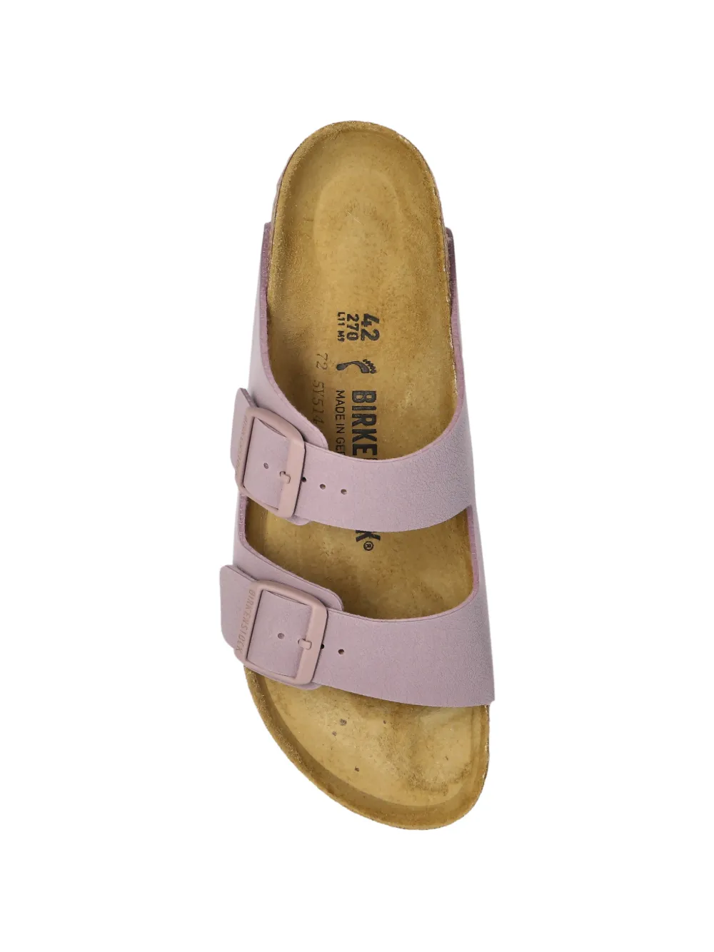 Birkenstock Arizona sandalen met gesp Paars