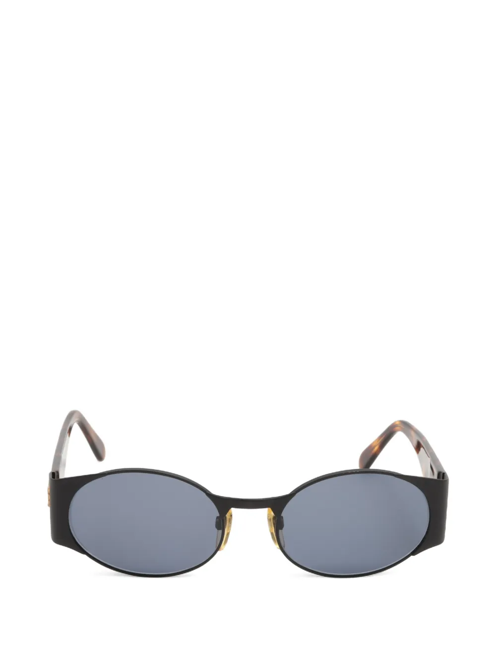 CHANEL Pre-Owned 1990-2010s CC mark sunglasses - Nero