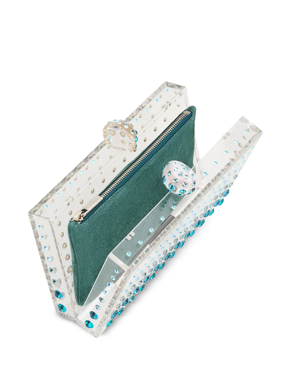 Aquazzura Tequila clutch Wit