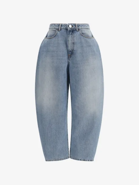 Róhe Sculptural button-fastening jeans