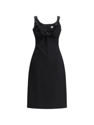 magda butrym rosette mini dress Magda Butrym Blue Rosette Dress by magda butrym