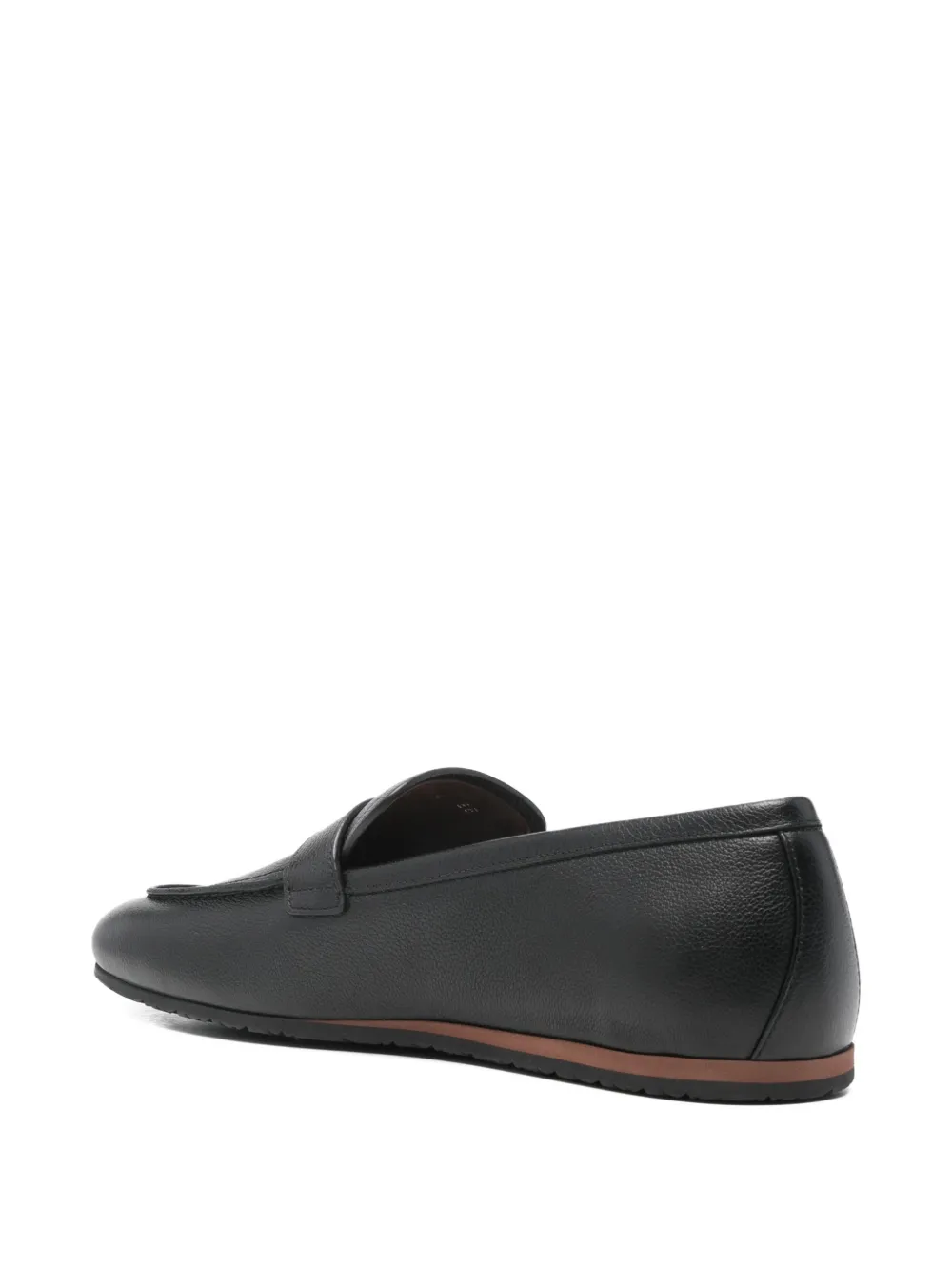 Ferragamo Loafers met logoplakkaat Zwart