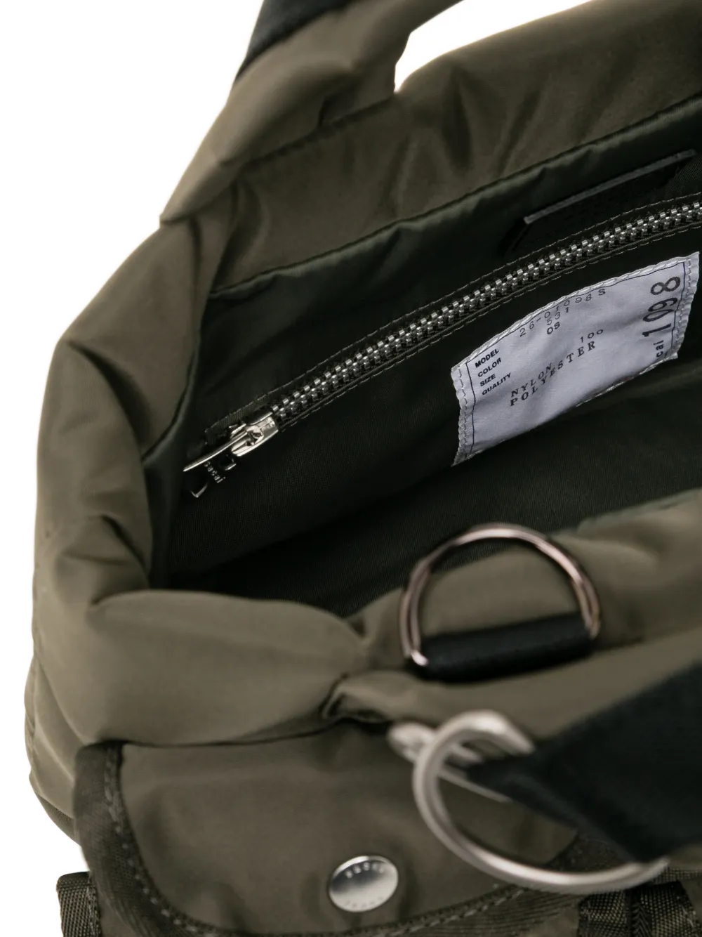 sacai ボディバッグ オリーブグリーン VINTAGE○sacai○未使用 DIOR×サカイ クロスボディバッグ (sacai