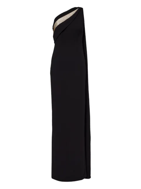 Roland Mouret one-shoulder embellished maxi dress